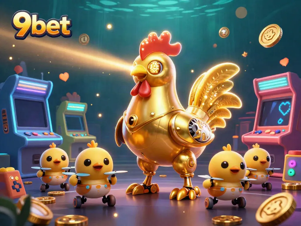 Engage with thrilling gaming experiences on 9bet featuring unique cartoon characters in an exciting casino setting.