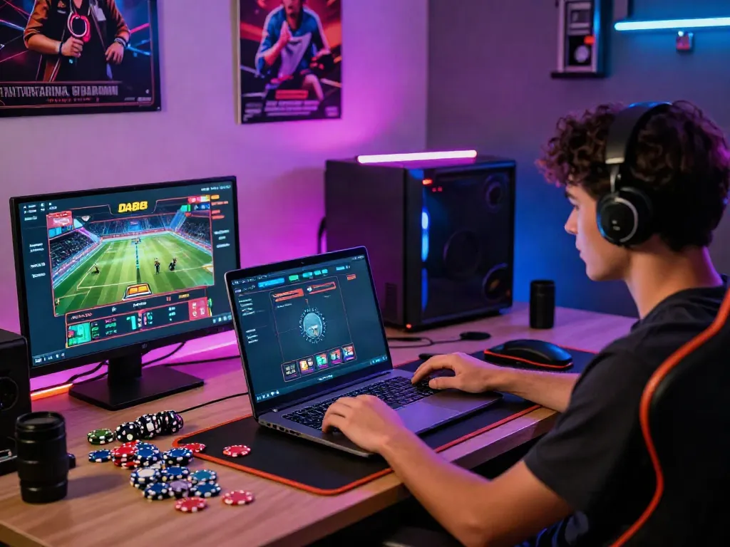 Engaging online gaming experience at https://1da88.it.com/ with vibrant visuals and immersive atmosphere.